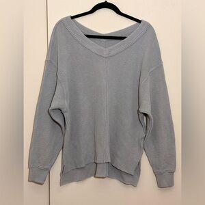 Aerie Wonder V-neck Sweatshirt Size XS